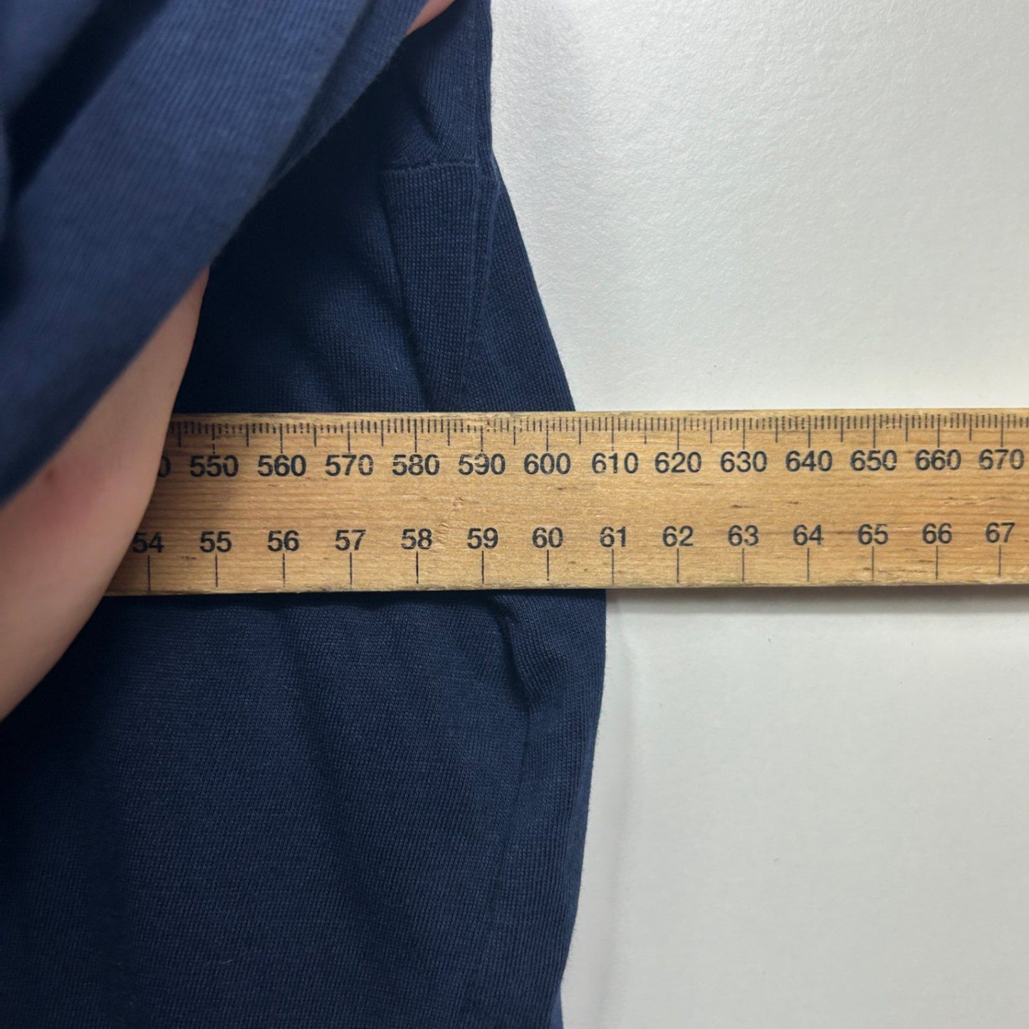 New Belle Curve Womens Blue Crew Neck Basic Long Sleeve T-Shirt Size 22 Plus