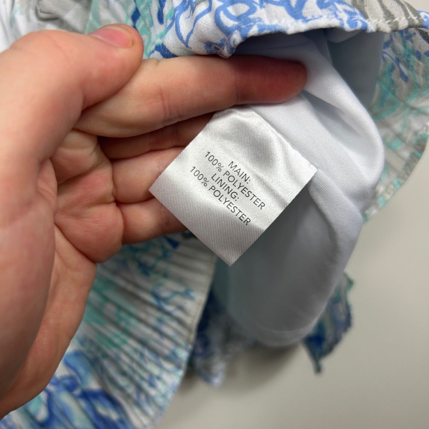 Millers Women's Blue Pleated Midi Length Skirt Size XL 16