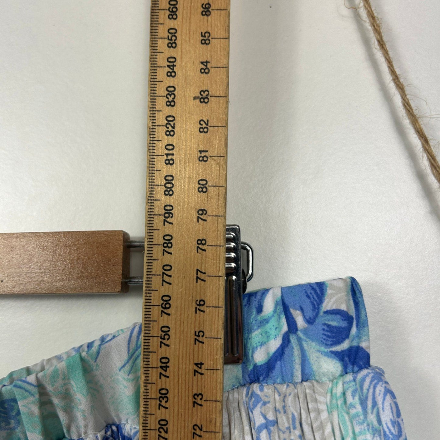 Millers Women's Blue Pleated Midi Length Skirt Size XL 16