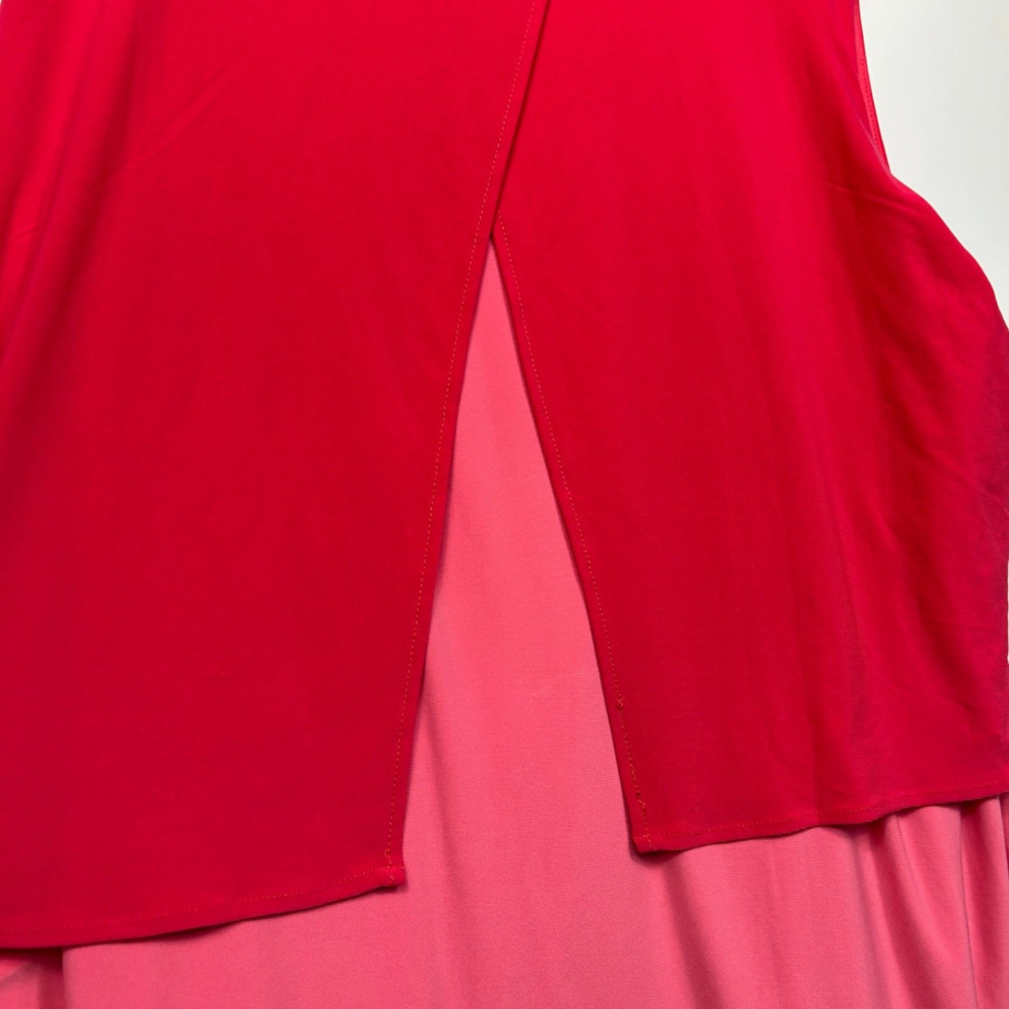 Nina Leonard Sleeveless Layered Dress Size 2XL 16 18