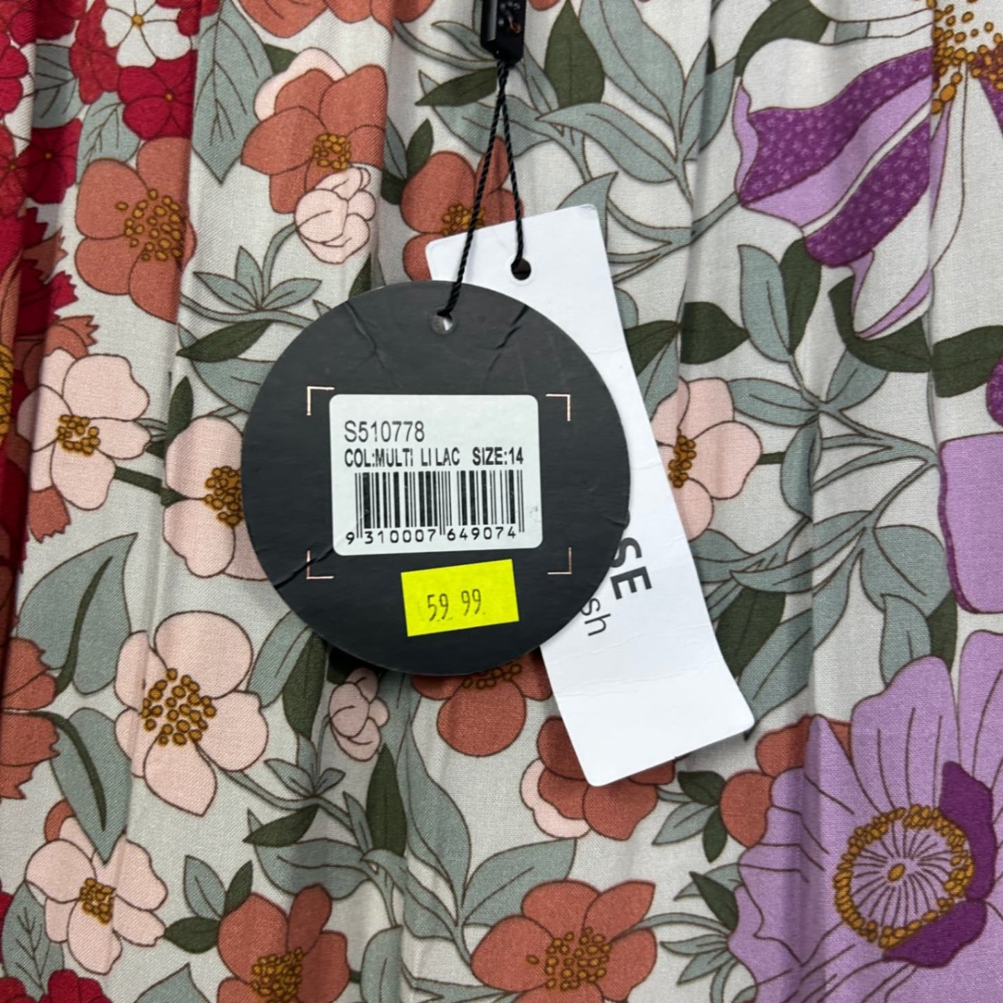 New Caroline Morgan Multicoloured Floral Maxi Skirt Size 16