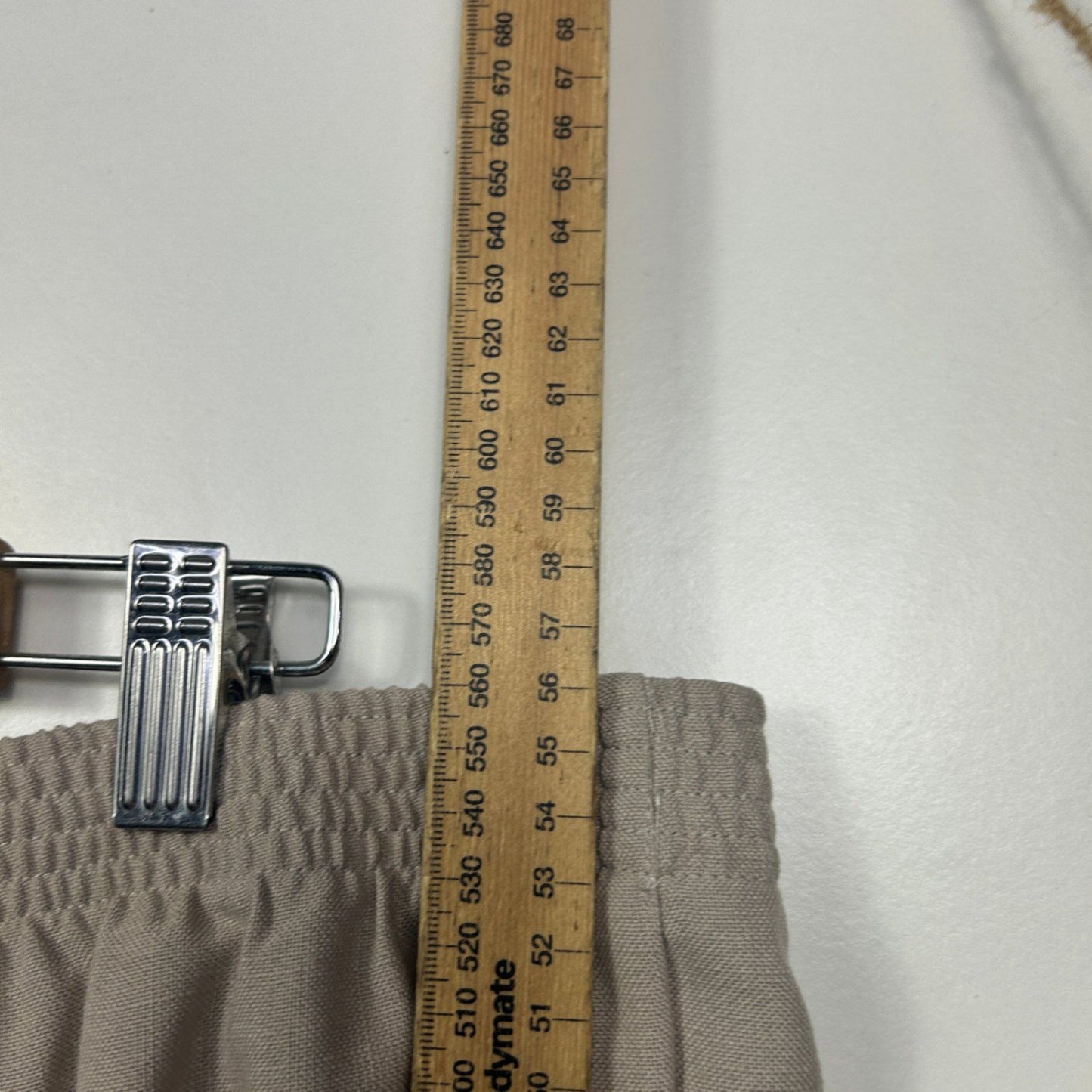 New Millers Women's Neutral Beige  Casual Shorts with Pockets Size 22