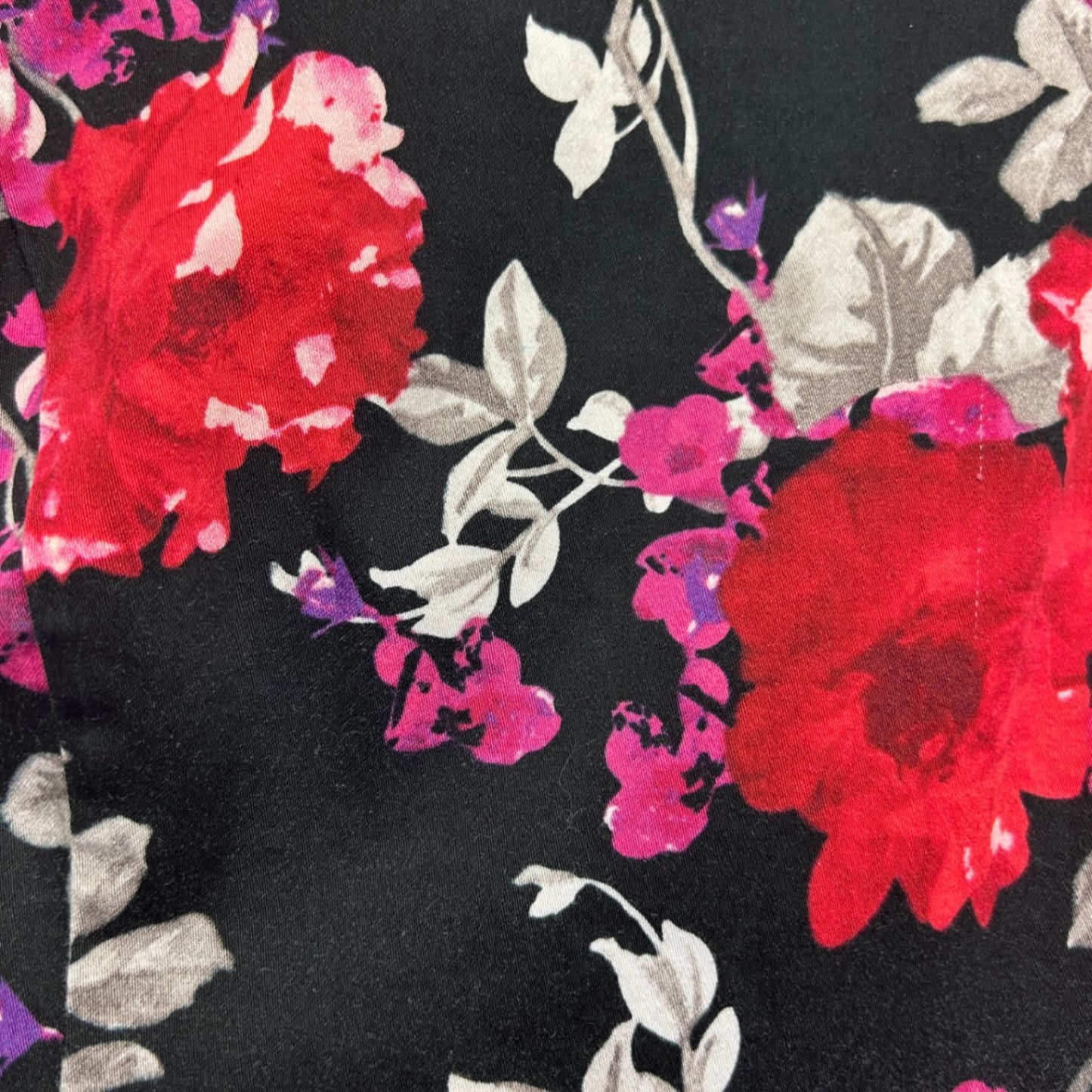 Jacqui E Sleeveless Floral Dress Size 14