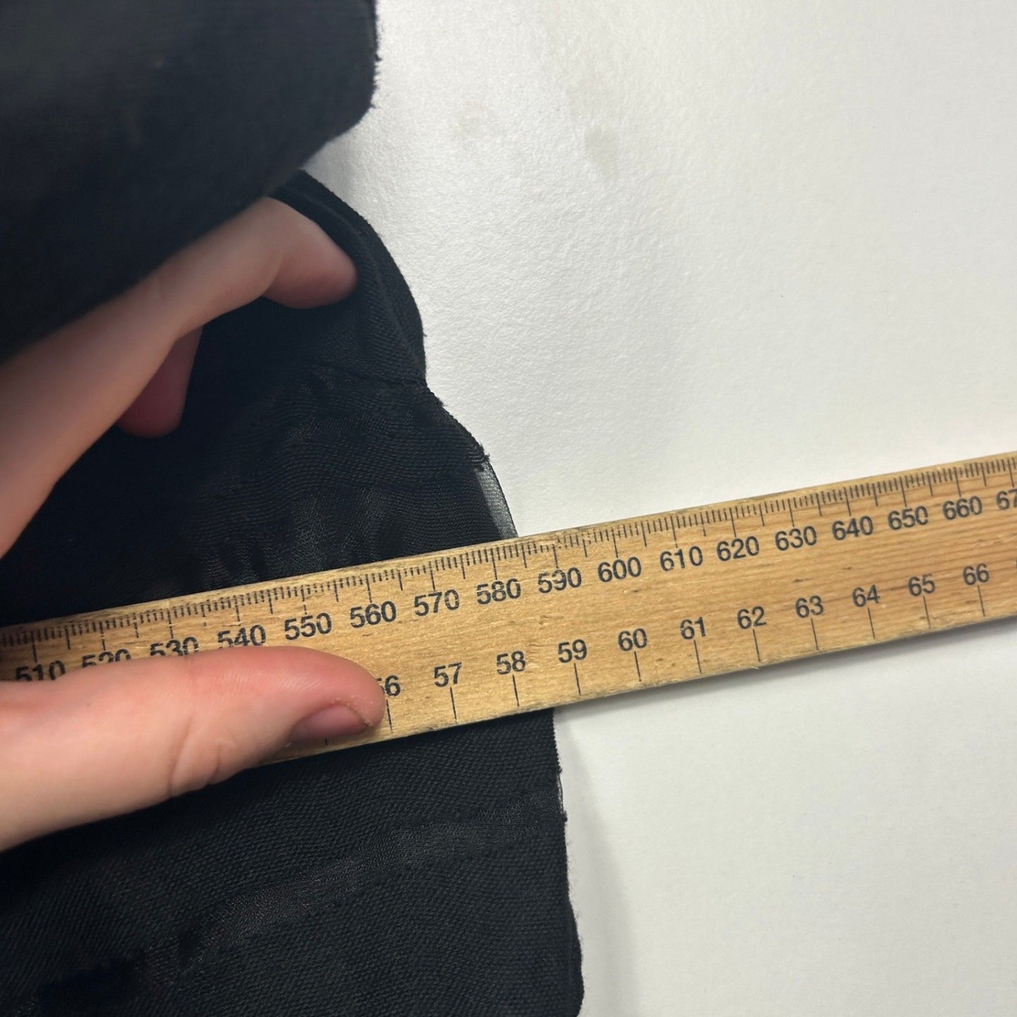 Noni B Black Sheer Striped Long Sleeve Top Jacket Size 1XL 16 18