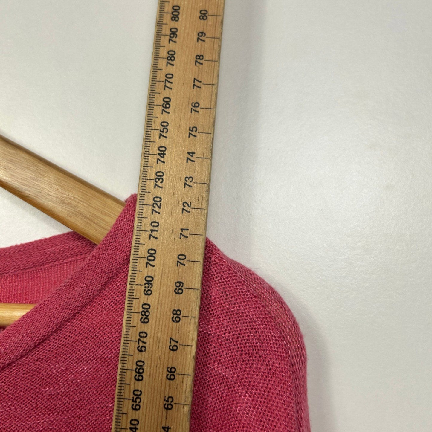 Brilliant Basics Red Long Sleeve Crew Neck Casual Jumper Knit Top Size 16 XL