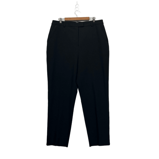 Preview Black Pants Trousers Size 20 High Waist Slim Leg Workwear Pockets