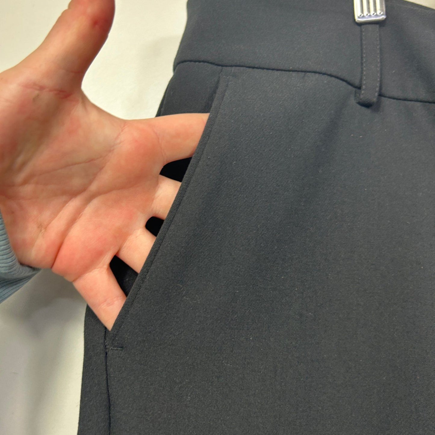 Target Curve Women's Black Work Trousers Pants Pockets Size 20 Plus