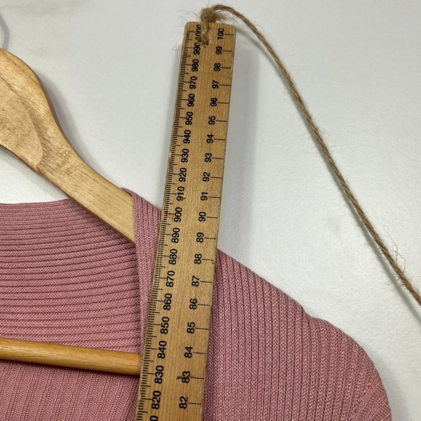 Rockmans Dusky Pink Open Front Longline Cardigan Size 18 2XL