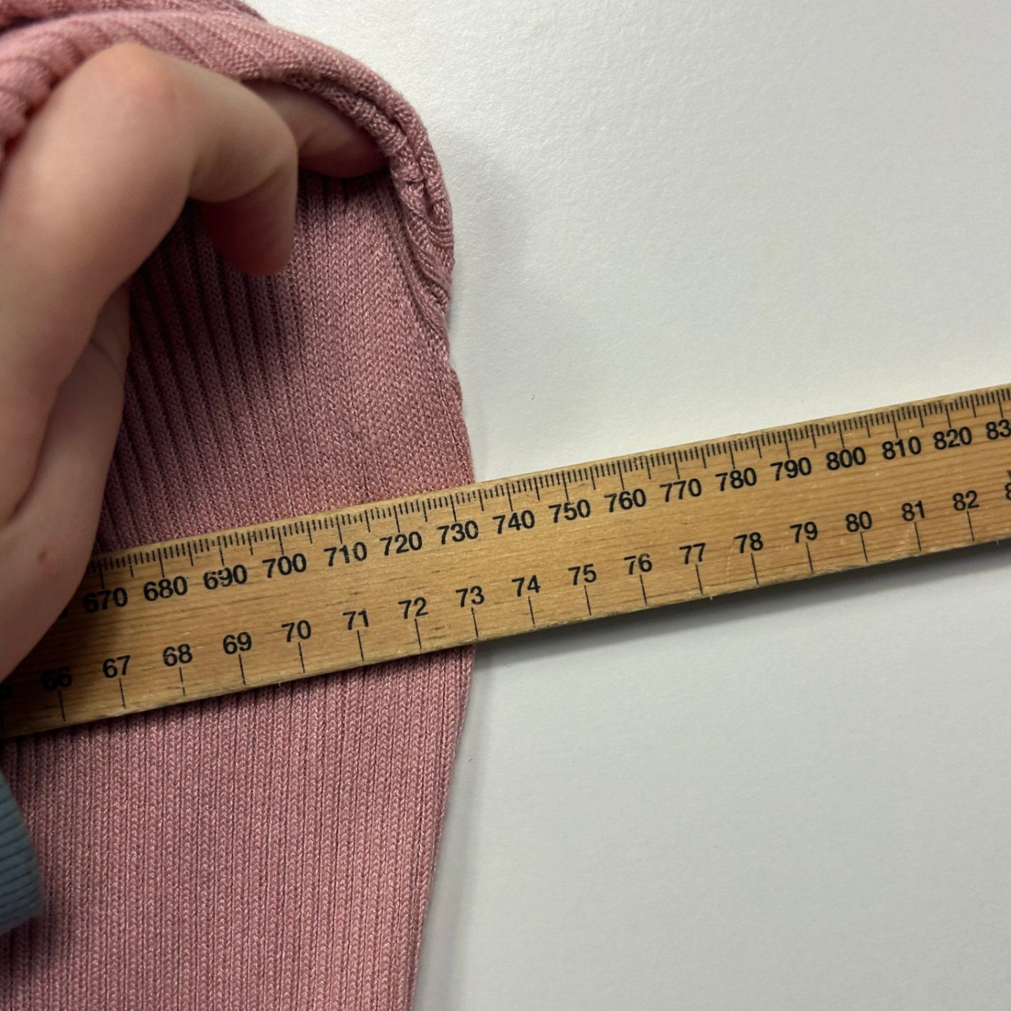 Rockmans Dusky Pink Open Front Longline Cardigan Size 18 2XL