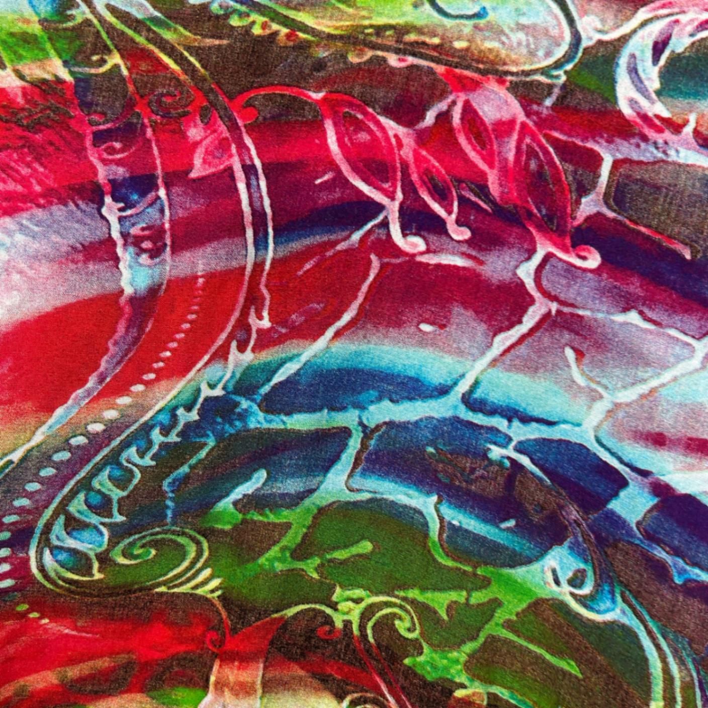 CC Collection Women's Multicoloured Tunic Top Blouse Size  14 16