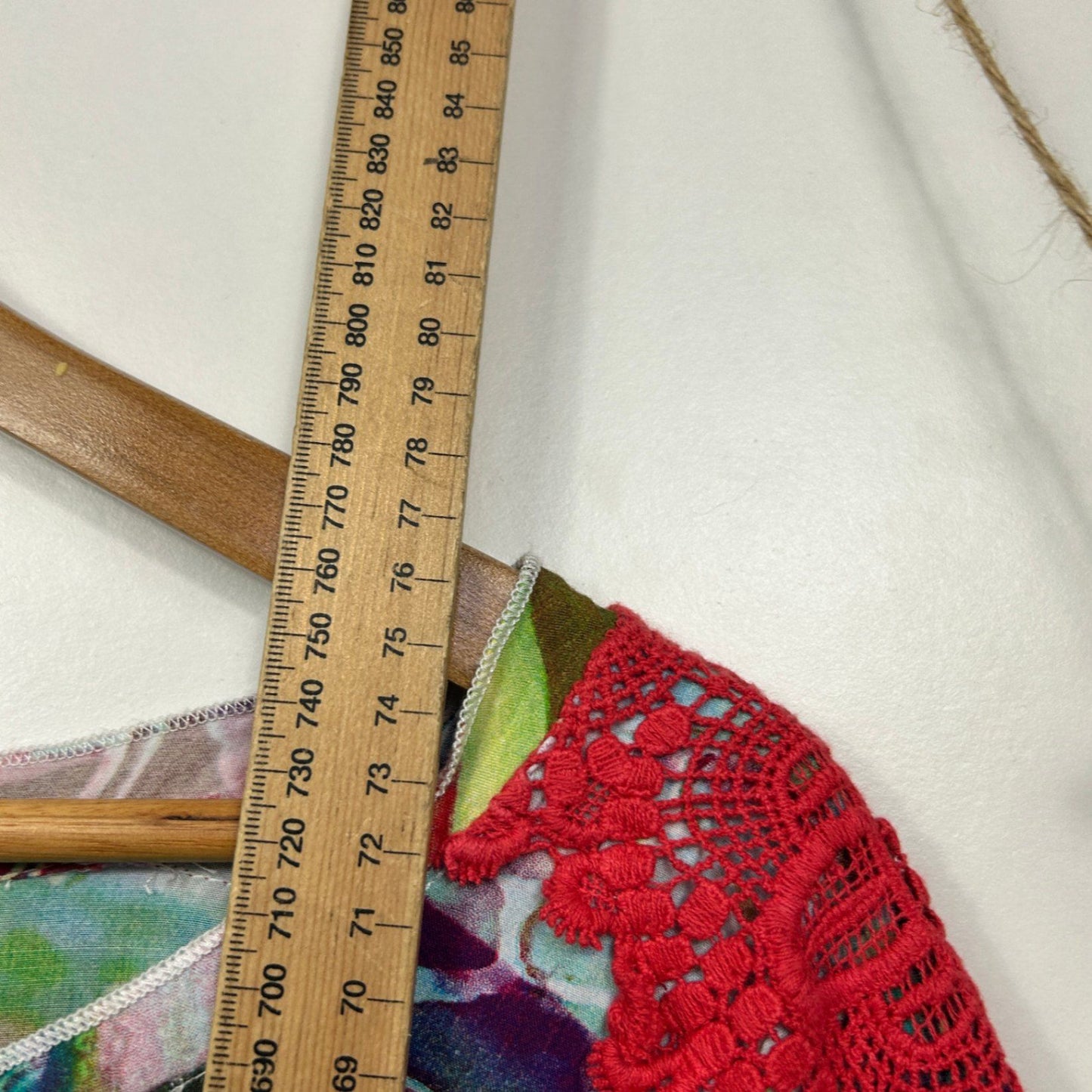 CC Collection Women's Multicoloured Tunic Top Blouse Size  14 16