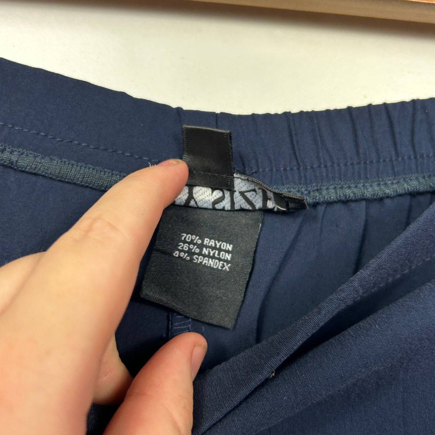 My Size Navy Blue Stretch Trousers Pants Size 22 24 XL Plus