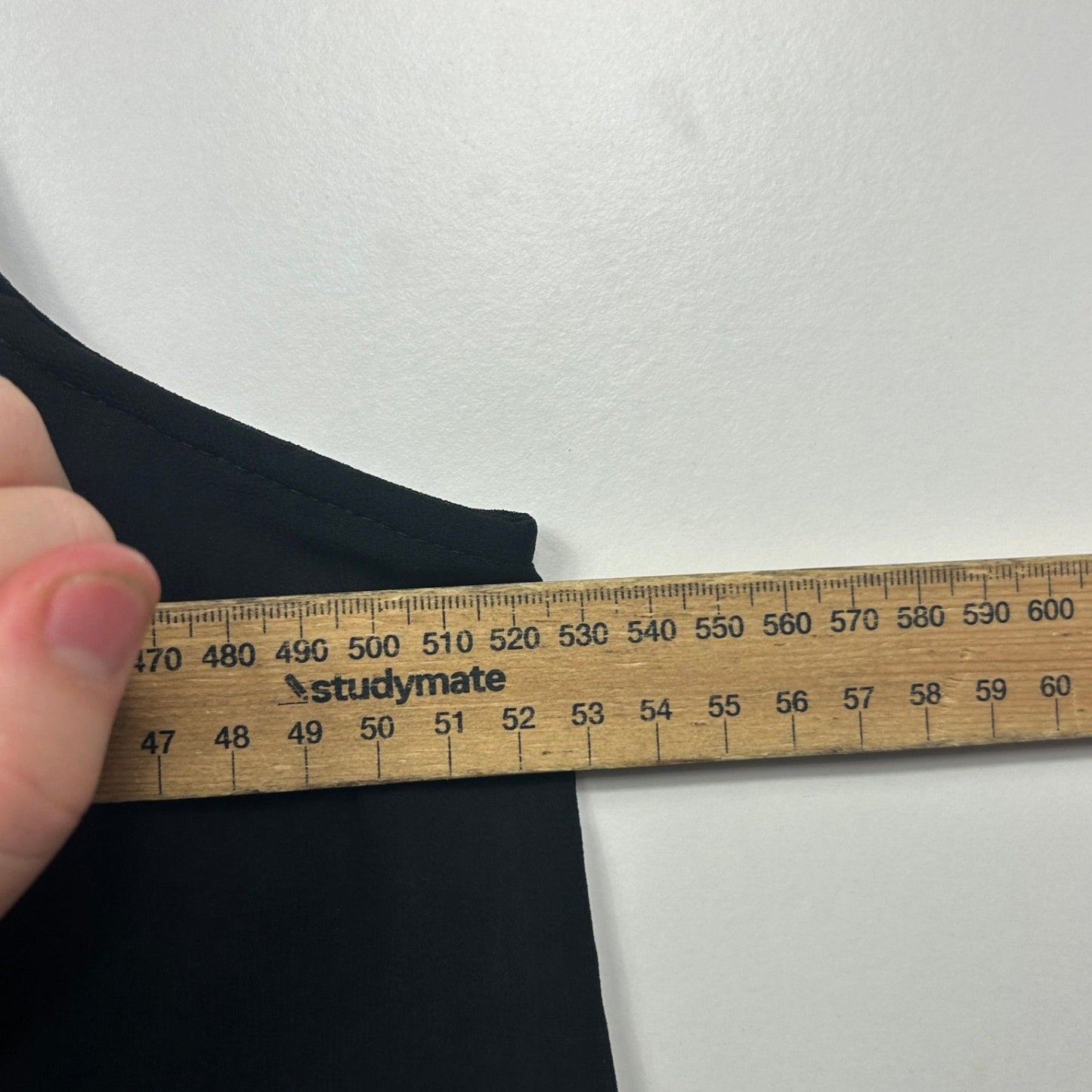 edited Women's Black Sleeveless Hi Low Sheer Overlay Slip Dress Size 16