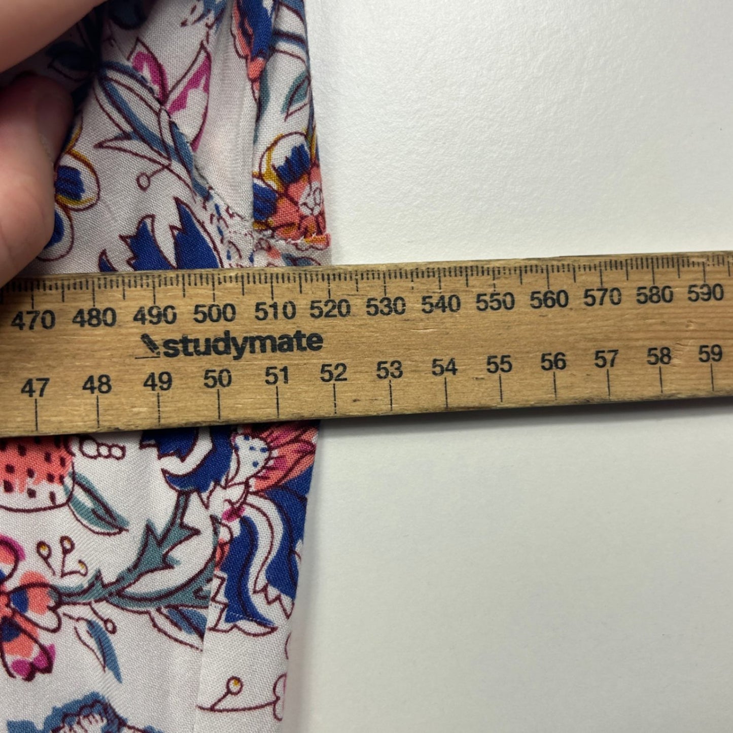 Orientique Womens Multicoloured Floral Long Sleeve Dress  14 with Pockets