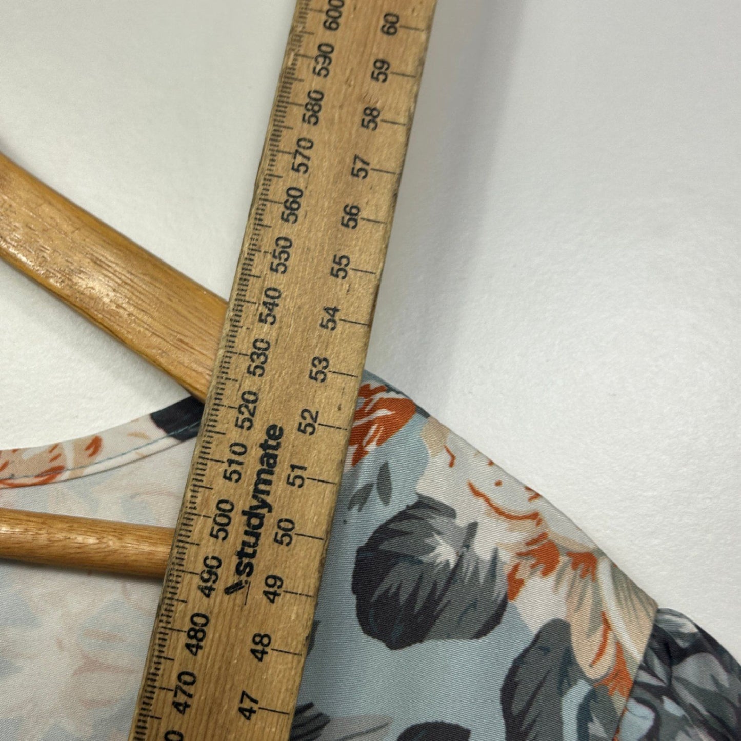 SHEIN Multicoloured  Square Neck Peplum Floral Top Blouse Size 1XL 16