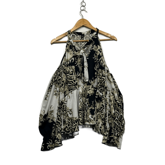 SHEIN Multicoloured Cold Shoulder Statement Top Size 1XL 16