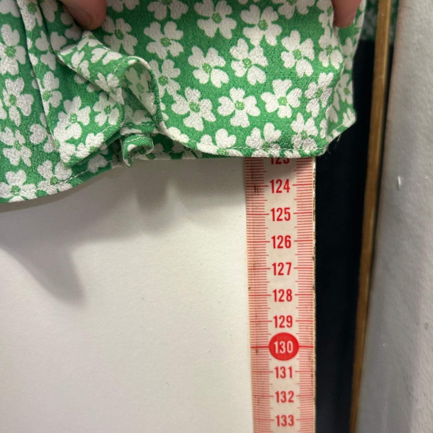 Forever New Green Floral Short Sleeve Maxi Dress Size 16