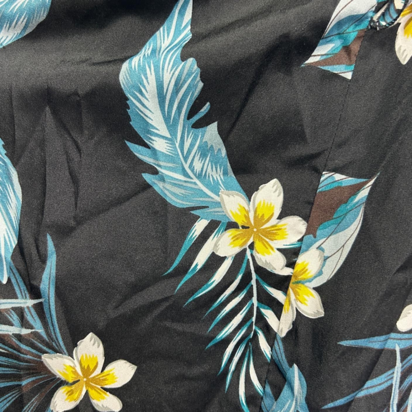 SHEIN Curve Black Floral Off Shoulder Short Sleeve Playsuit Romper 1XL 16