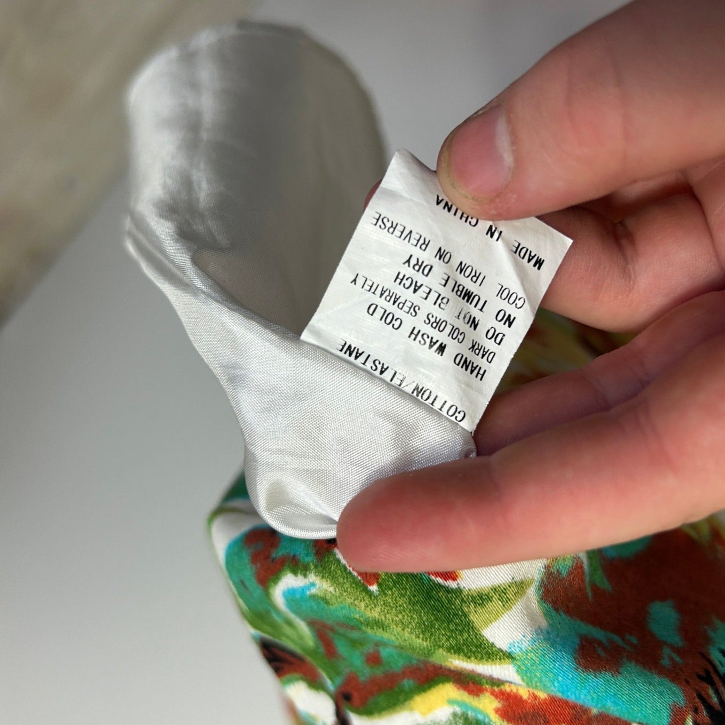 Leoni Multicoloured Knee Length Floral Fit & Flare Dress Size 16