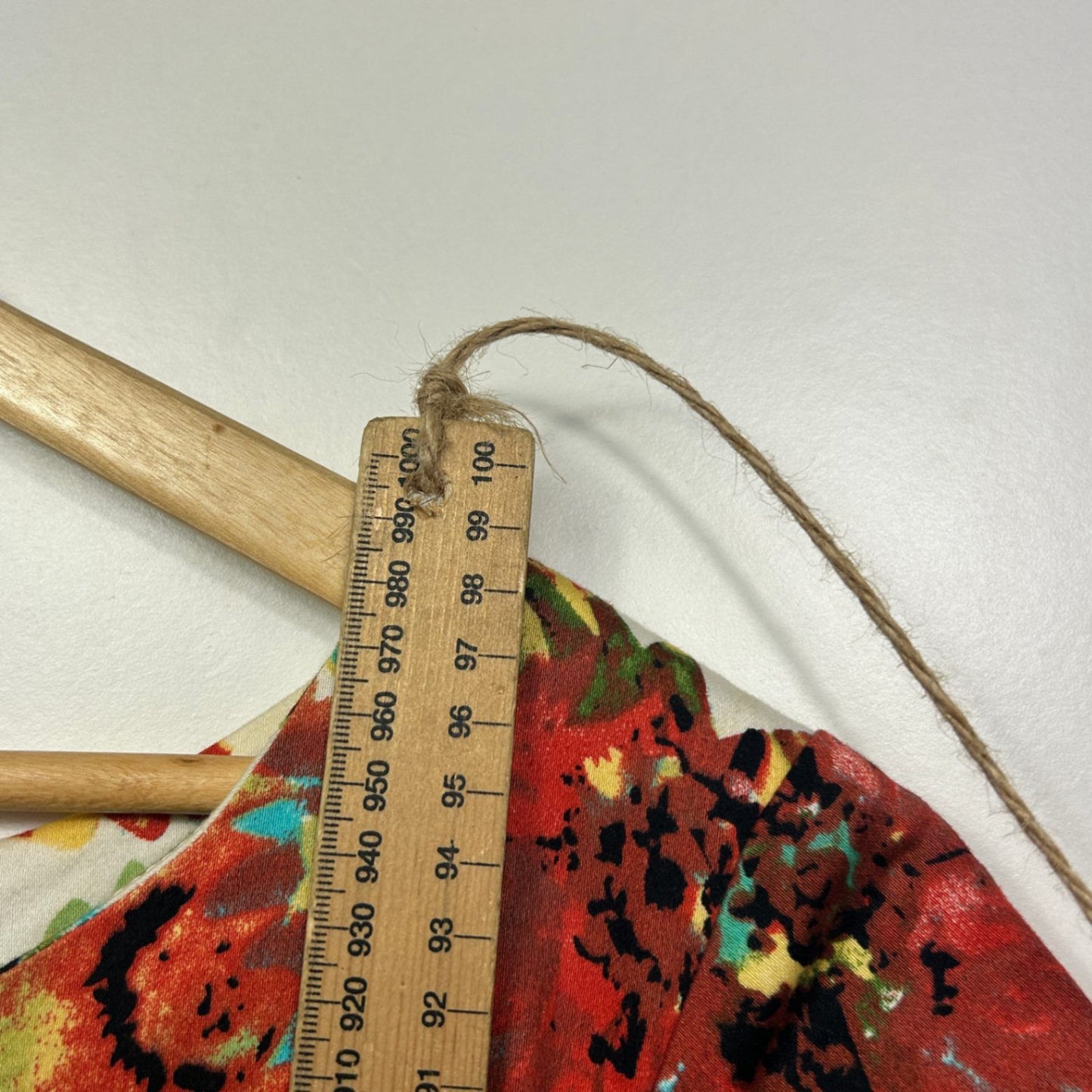 Leoni Multicoloured Knee Length Floral Fit & Flare Dress Size 16