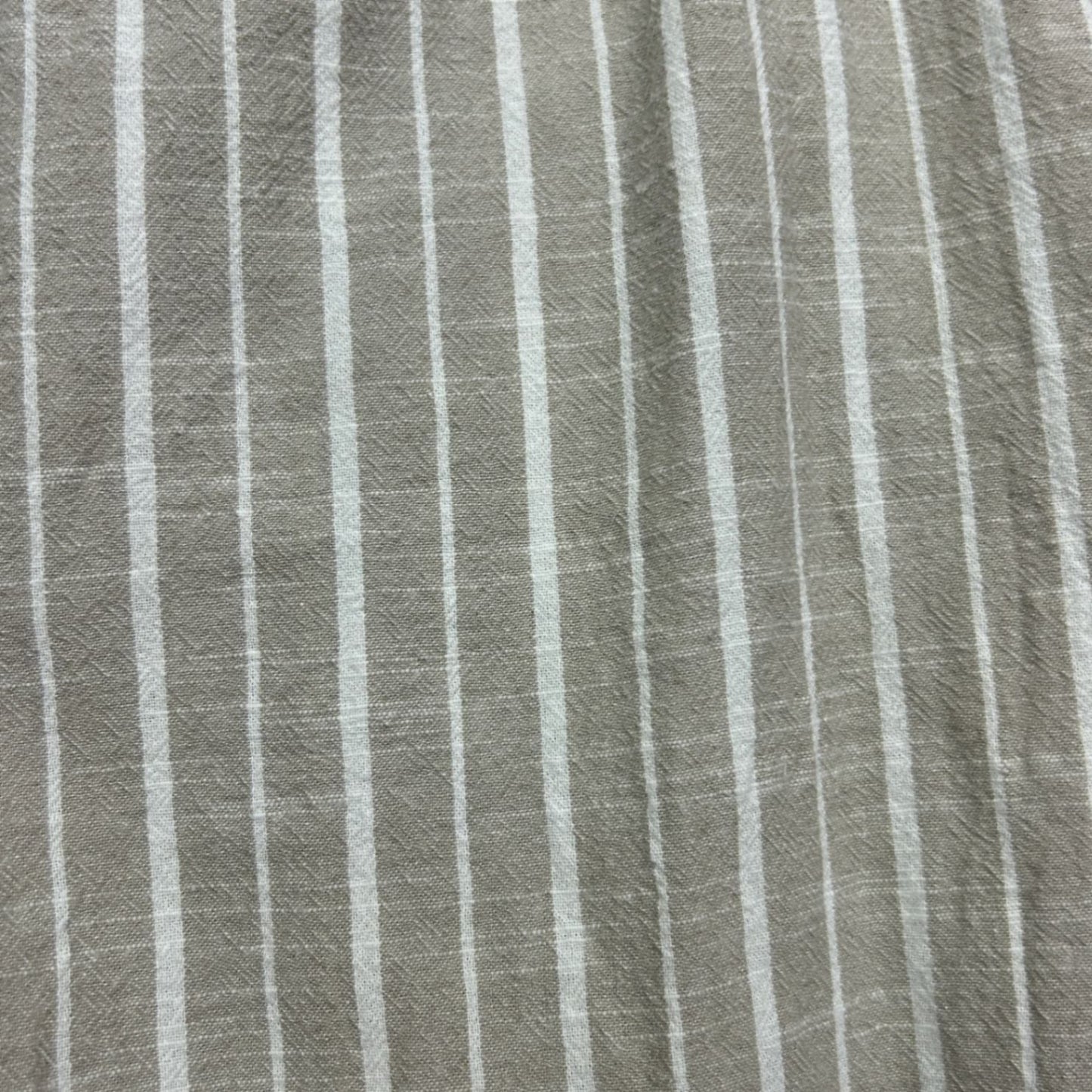 Millers Linen Blend Beige White Striped Cropped Pants Size 20