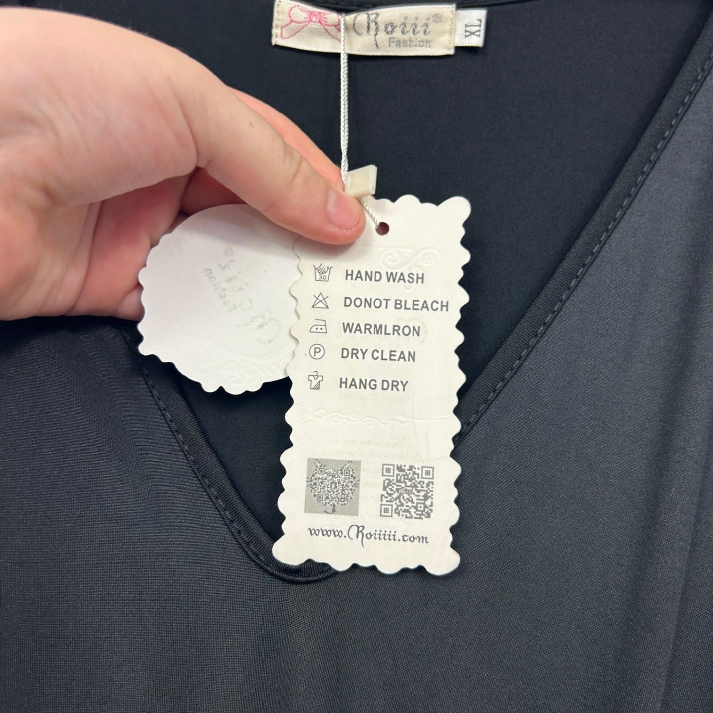 Rovii Fashion Multicoloured V-Neck Maxi Dress Size XL