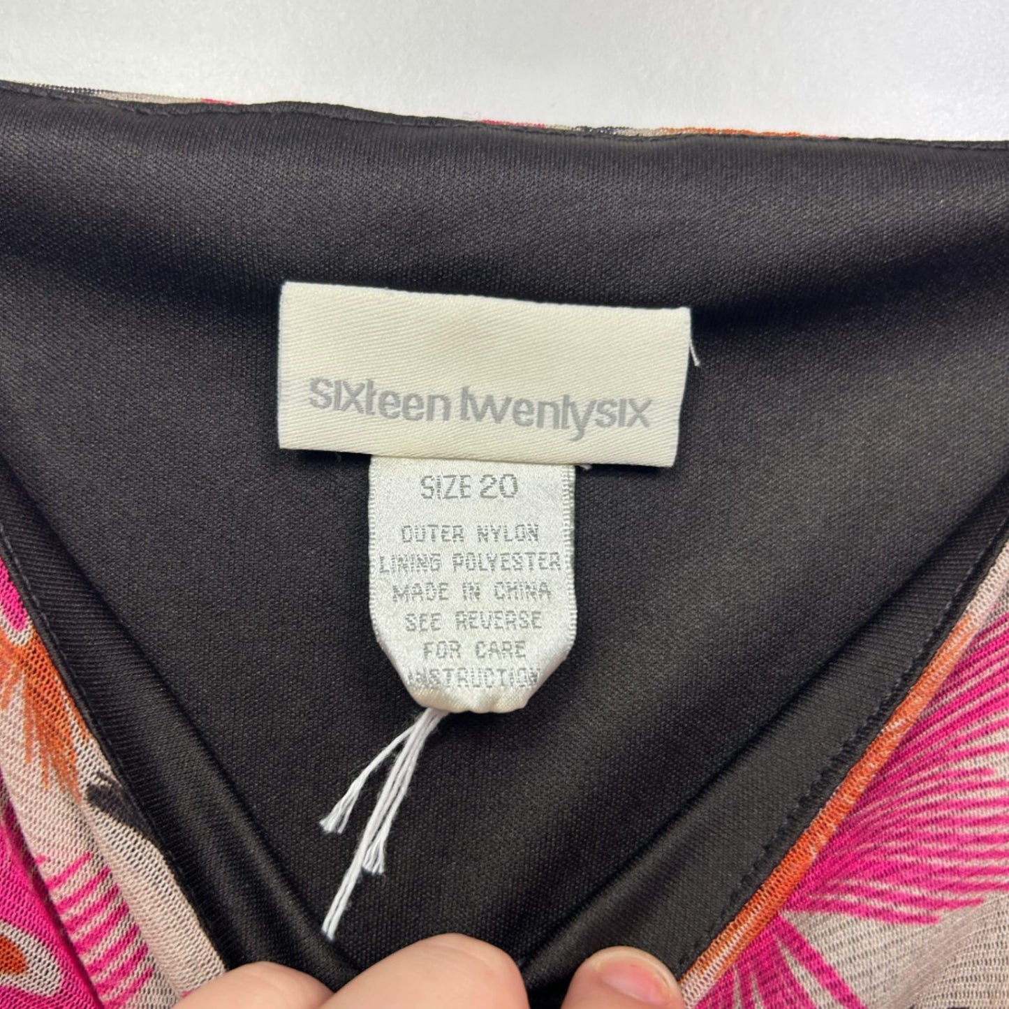 1626 Sleeveless Floral Top & Jacket Multicoloured Size 20