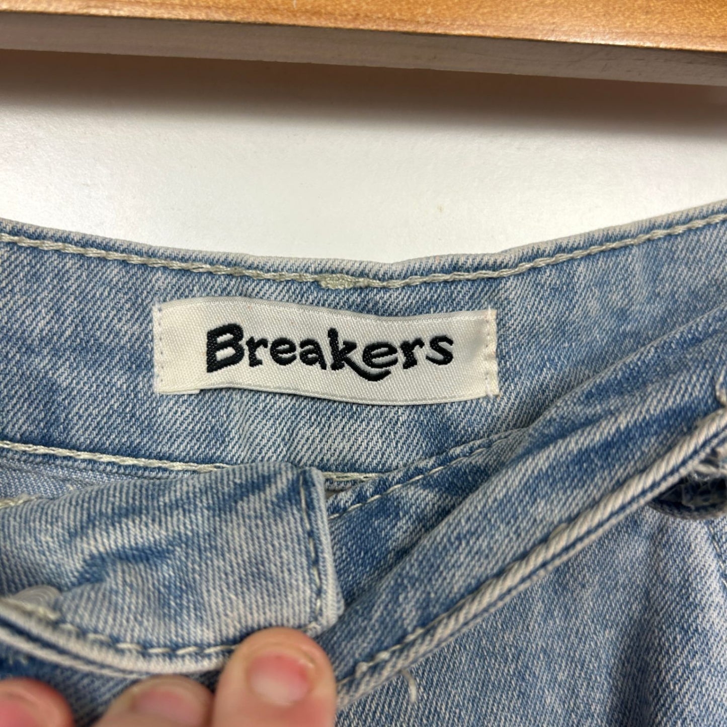 Breakers Women's Blue  Cut off Denim Shorts Size 14