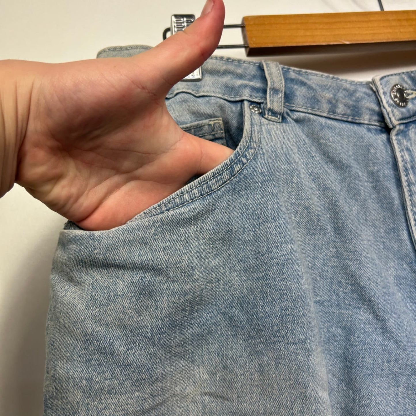 Breakers Women's Blue  Cut off Denim Shorts Size 14