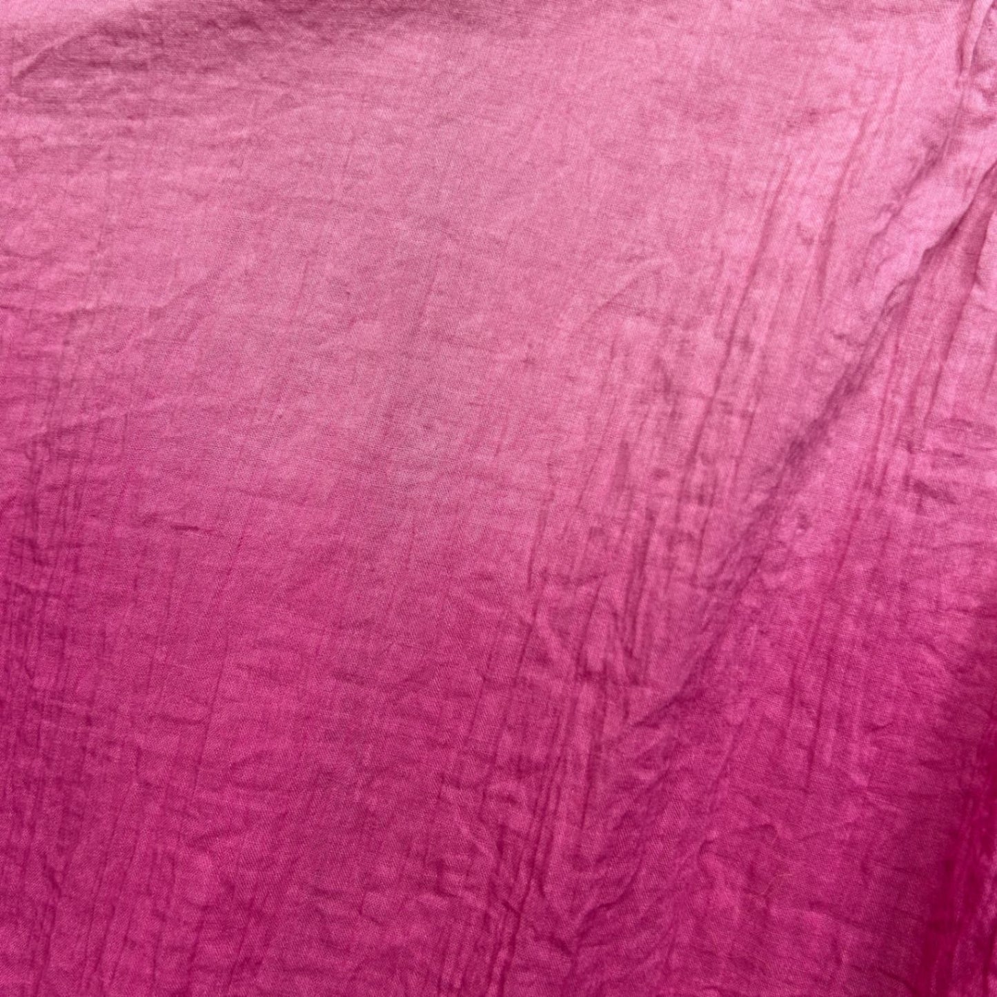 Orientique Pink Ombre Cotton Sleeveless Tunic Top Blouse Size 22