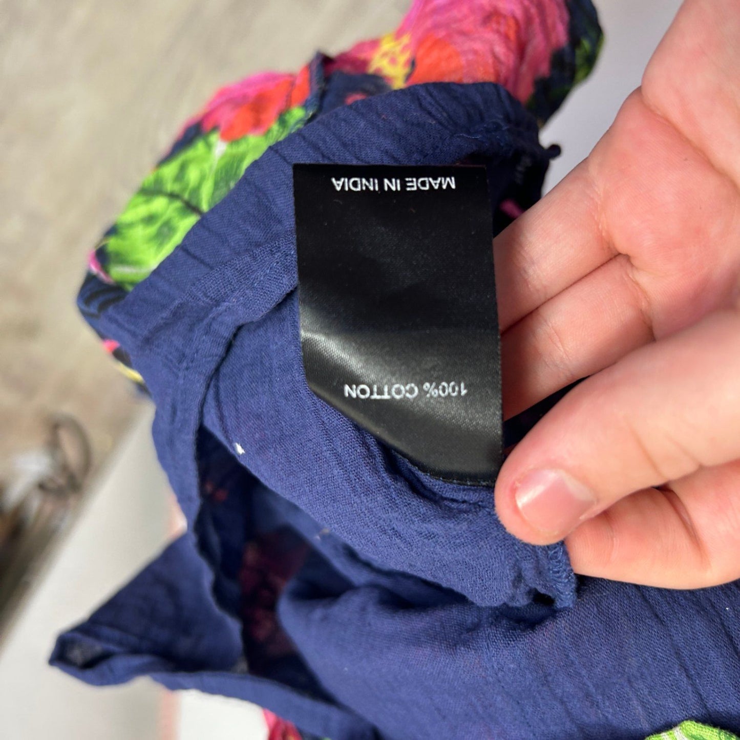 Virtuelle Sleeveless Multicoloured Floral Tropical Maxi Dress Pockets Size 16