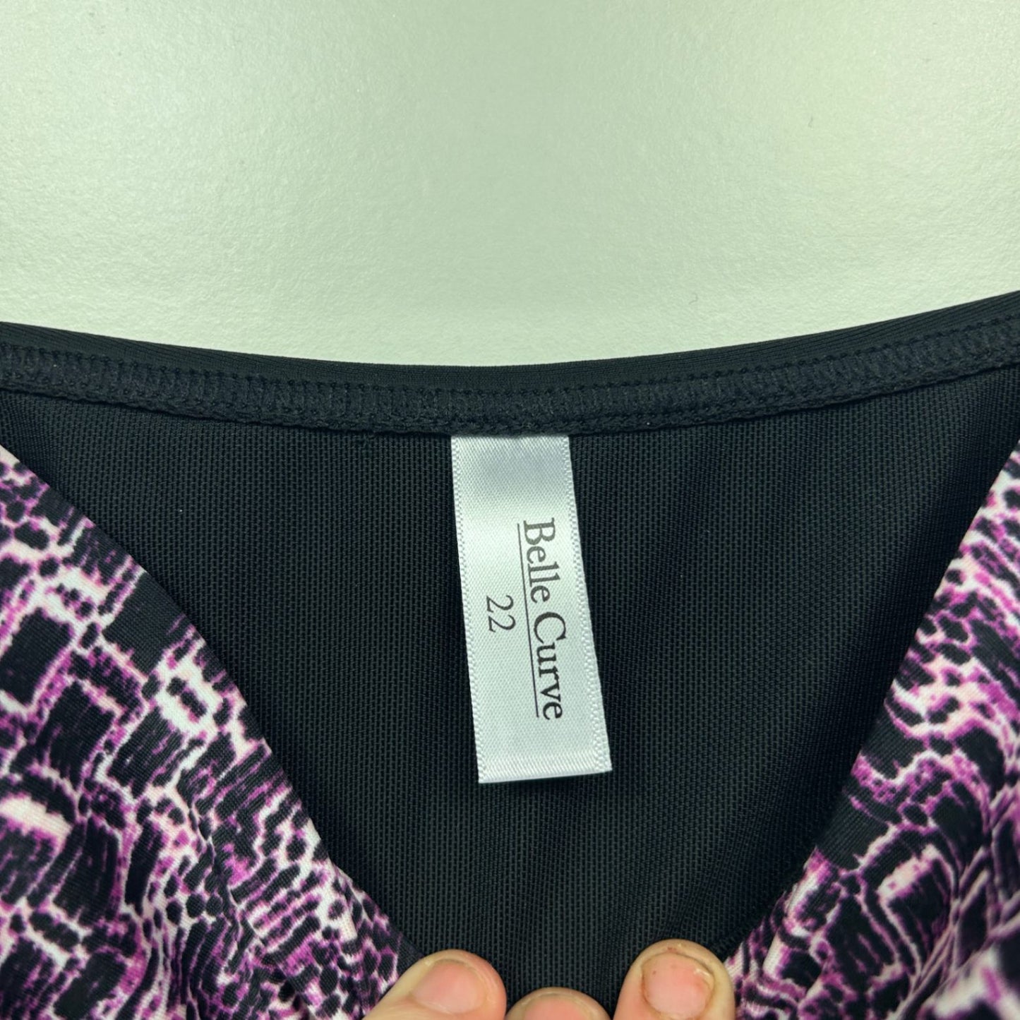 New Belle Curve Tankini Swimwear Set Size 22