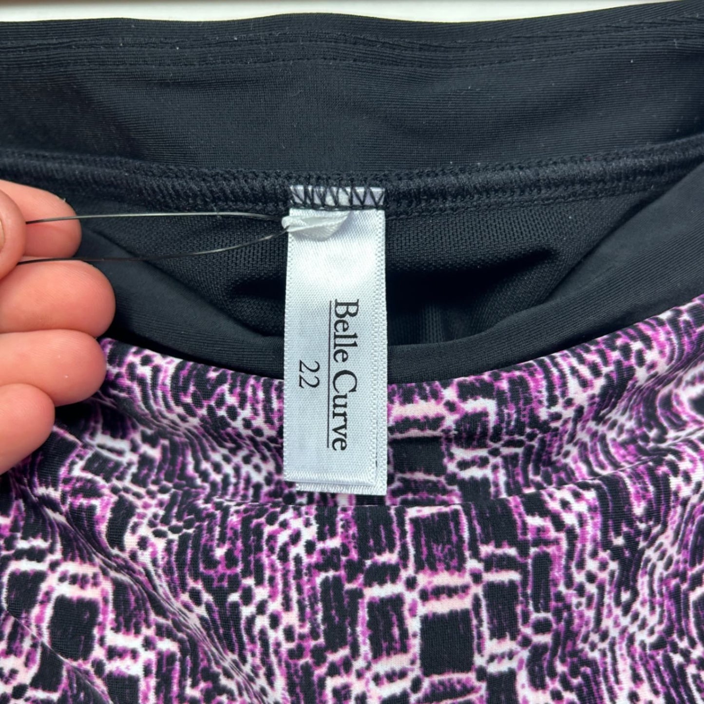 New Belle Curve Tankini Swimwear Set Size 22