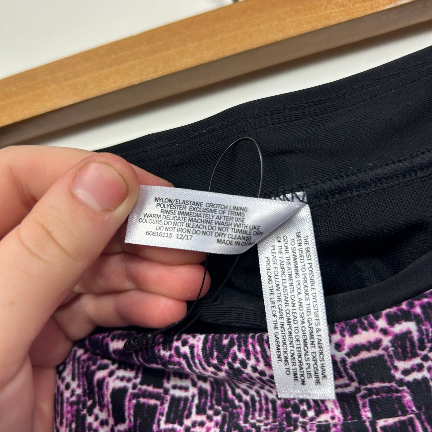 New Belle Curve Tankini Swimwear Set Size 22