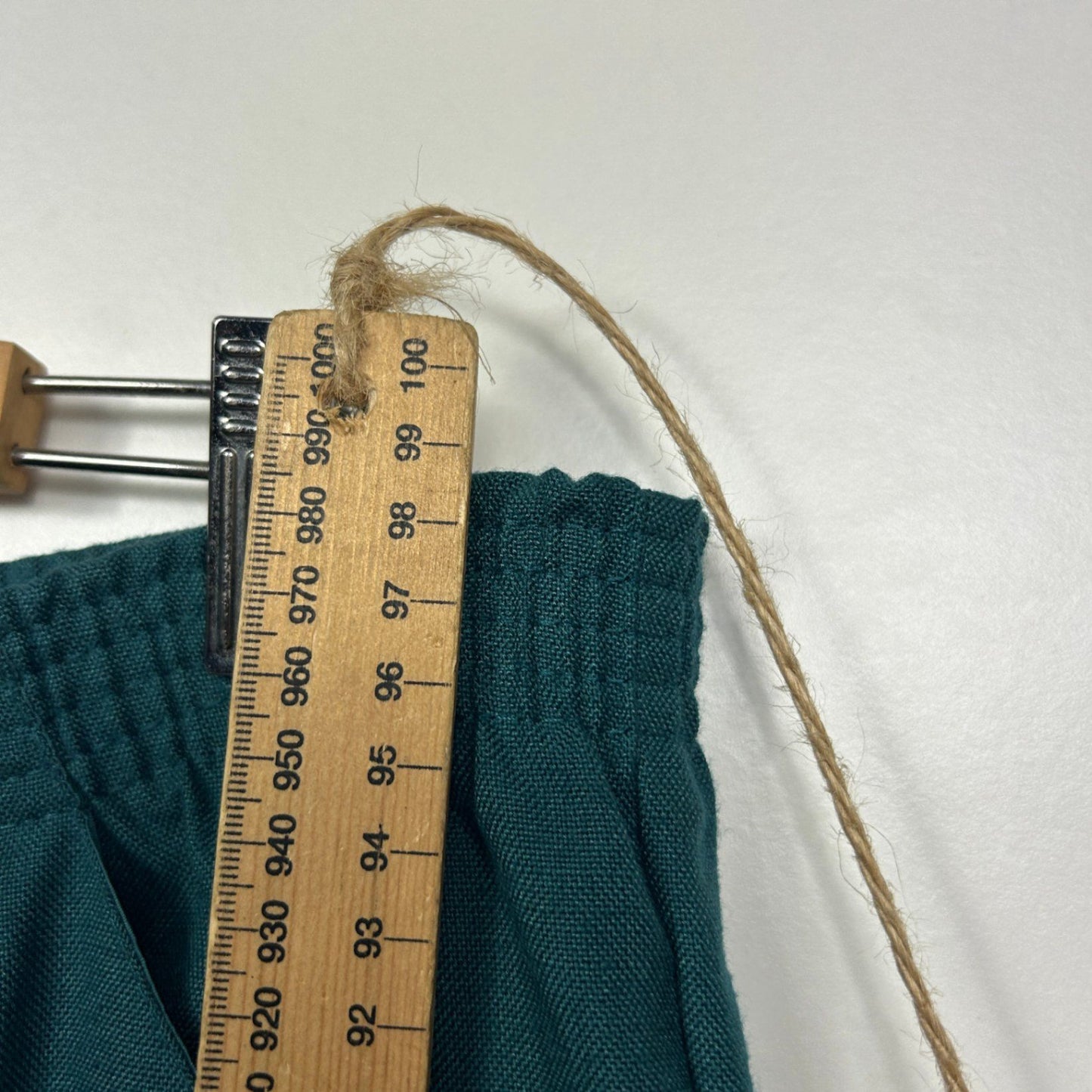 Millers Teal Straight Leg Pull On Elastic Waist Pocket Pants Size 14