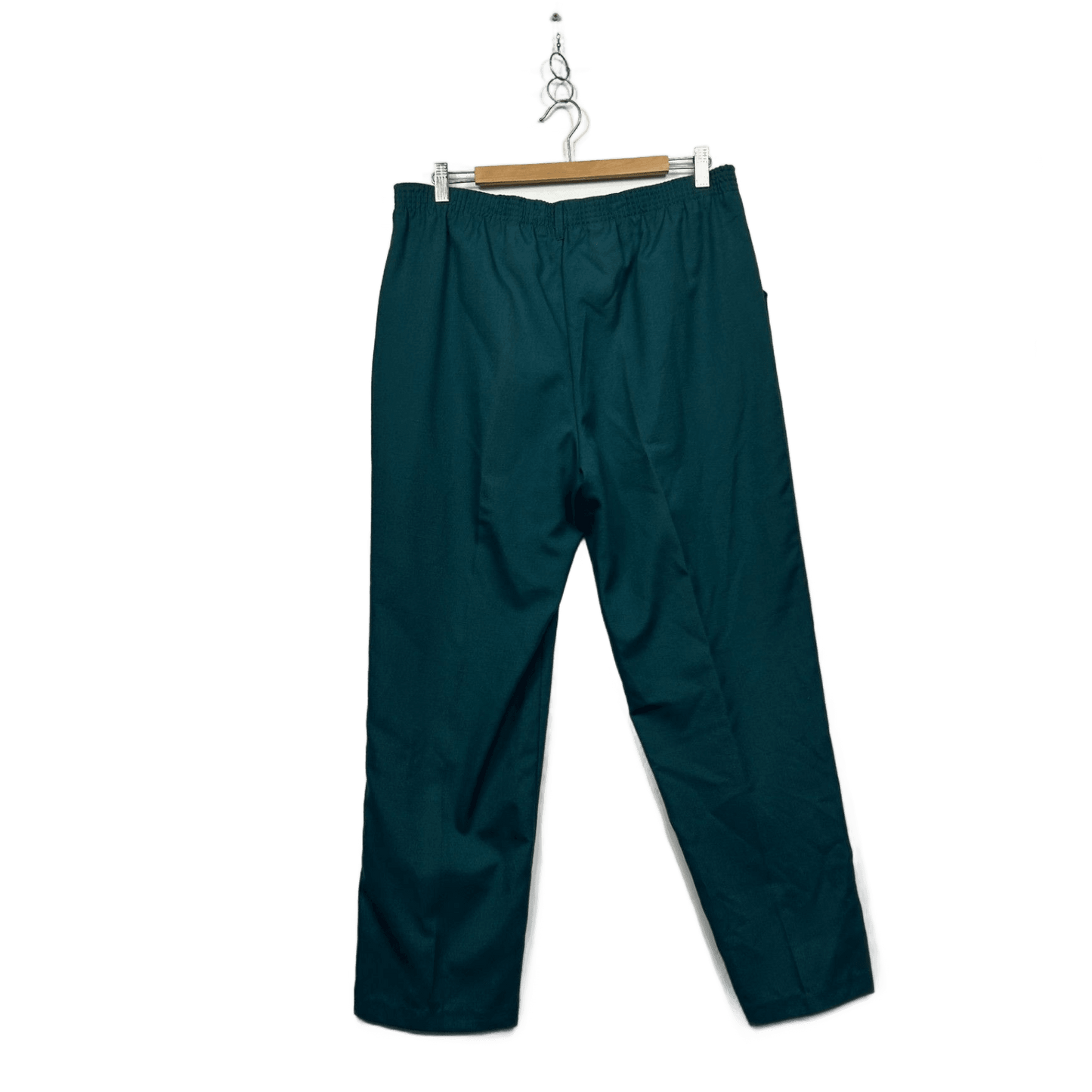 Millers Teal Straight Leg Pull On Elastic Waist Pocket Pants Size 14