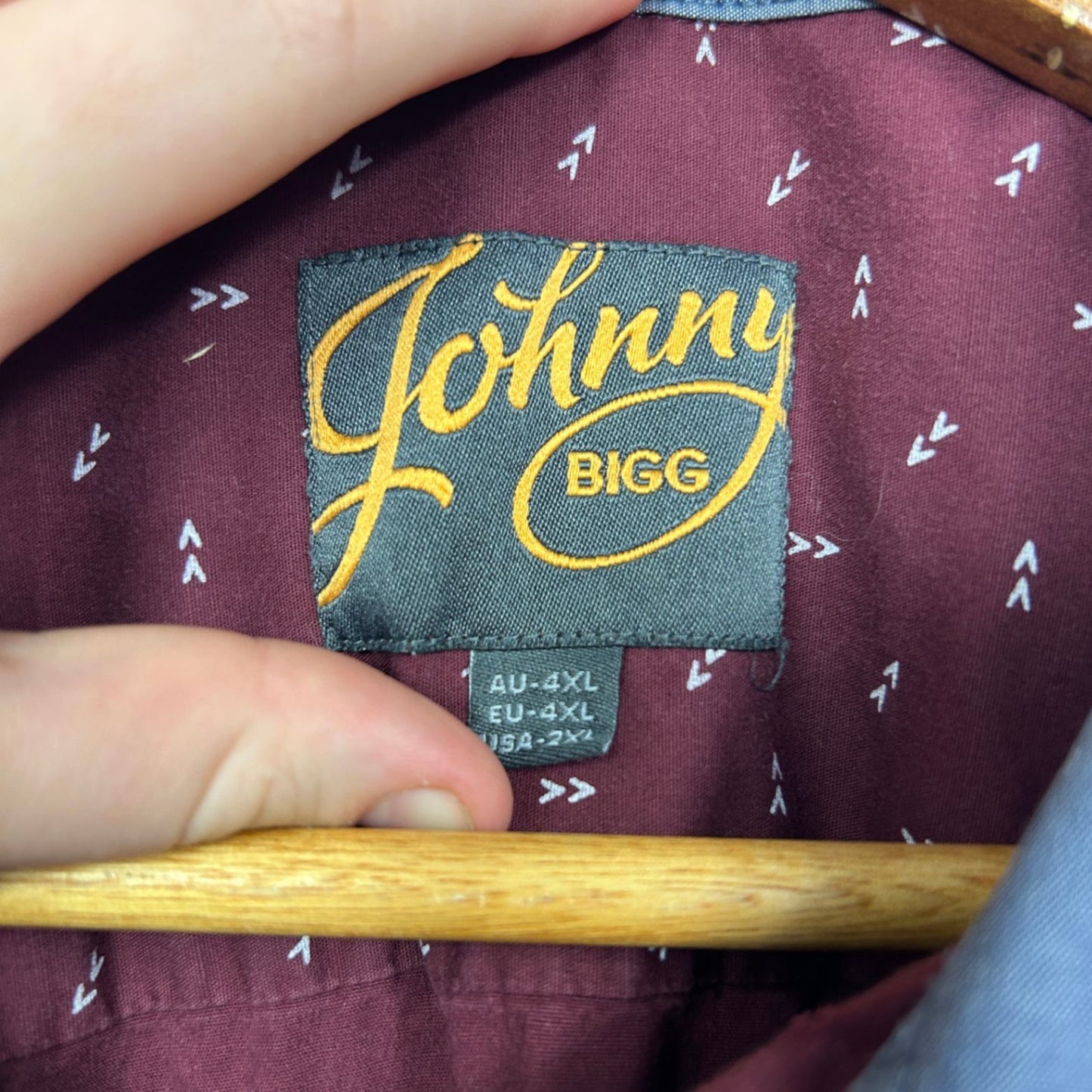 Johnny Bigg Short Sleeve Shirt Size 4XL