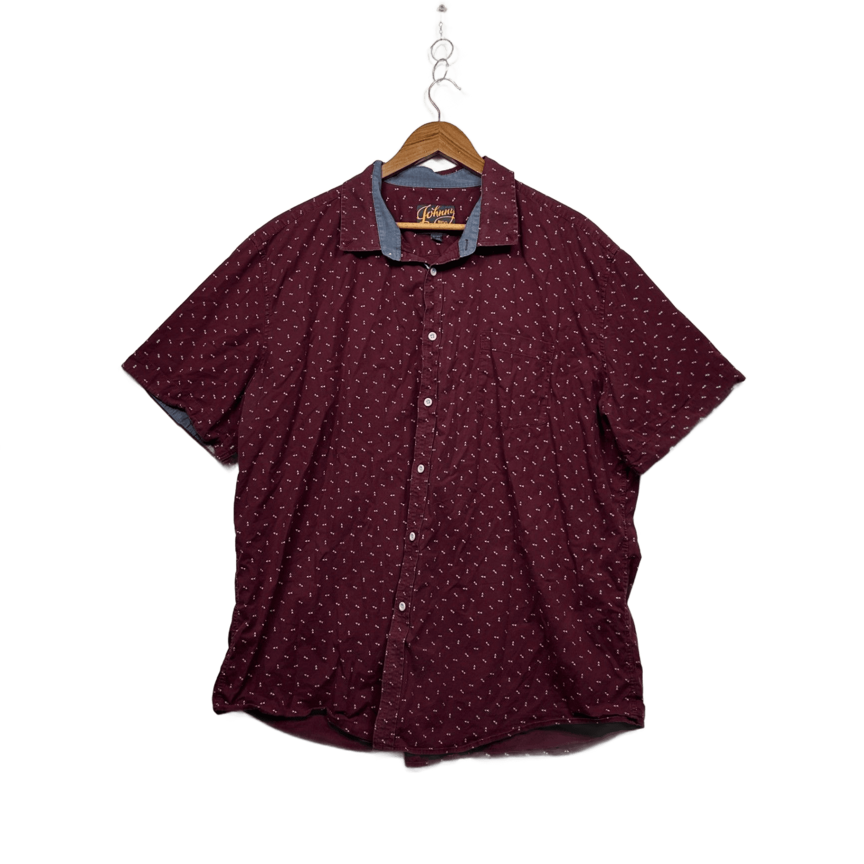 Johnny Bigg Short Sleeve Shirt Size 4XL