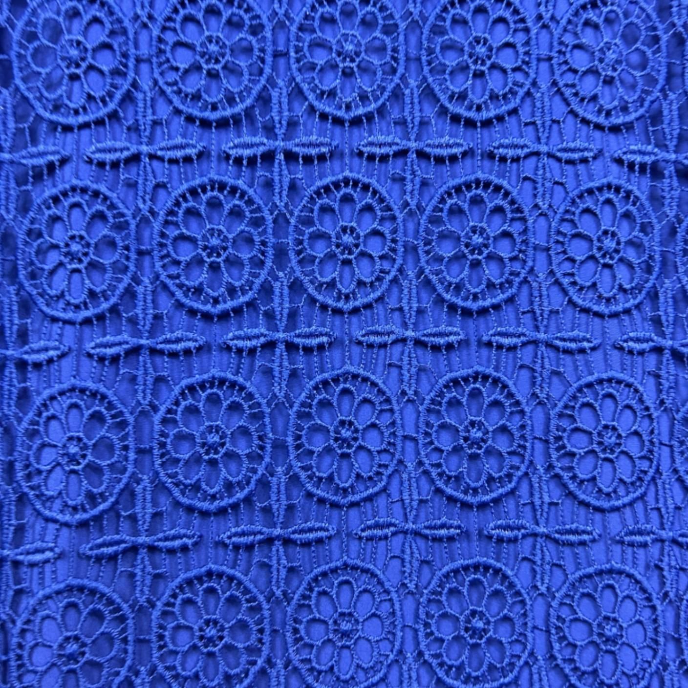 Target Cap Sleeve Blue Lace Overlay A-line Dress Size 18