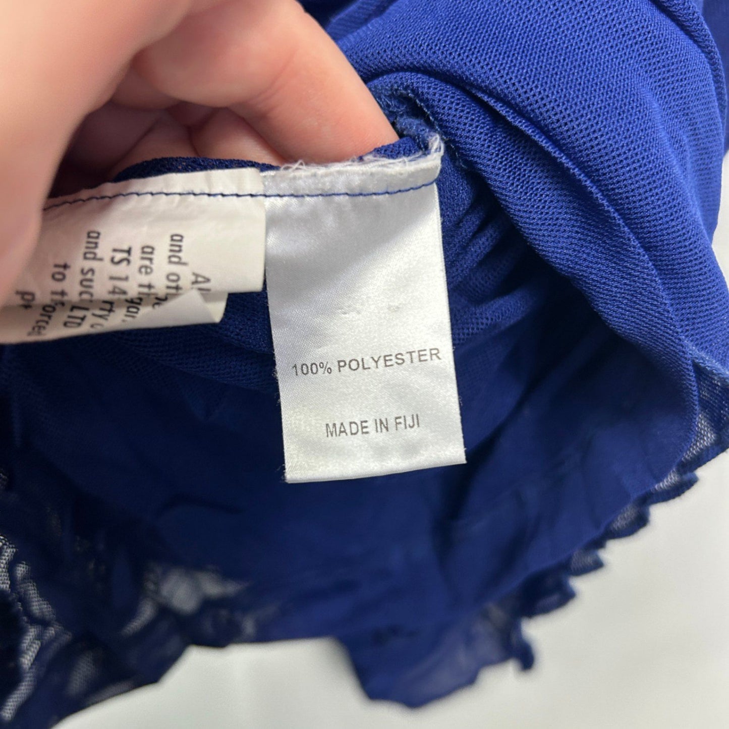 Taking Shape Blue Sleeveless Tunic Top Size 18 Plus