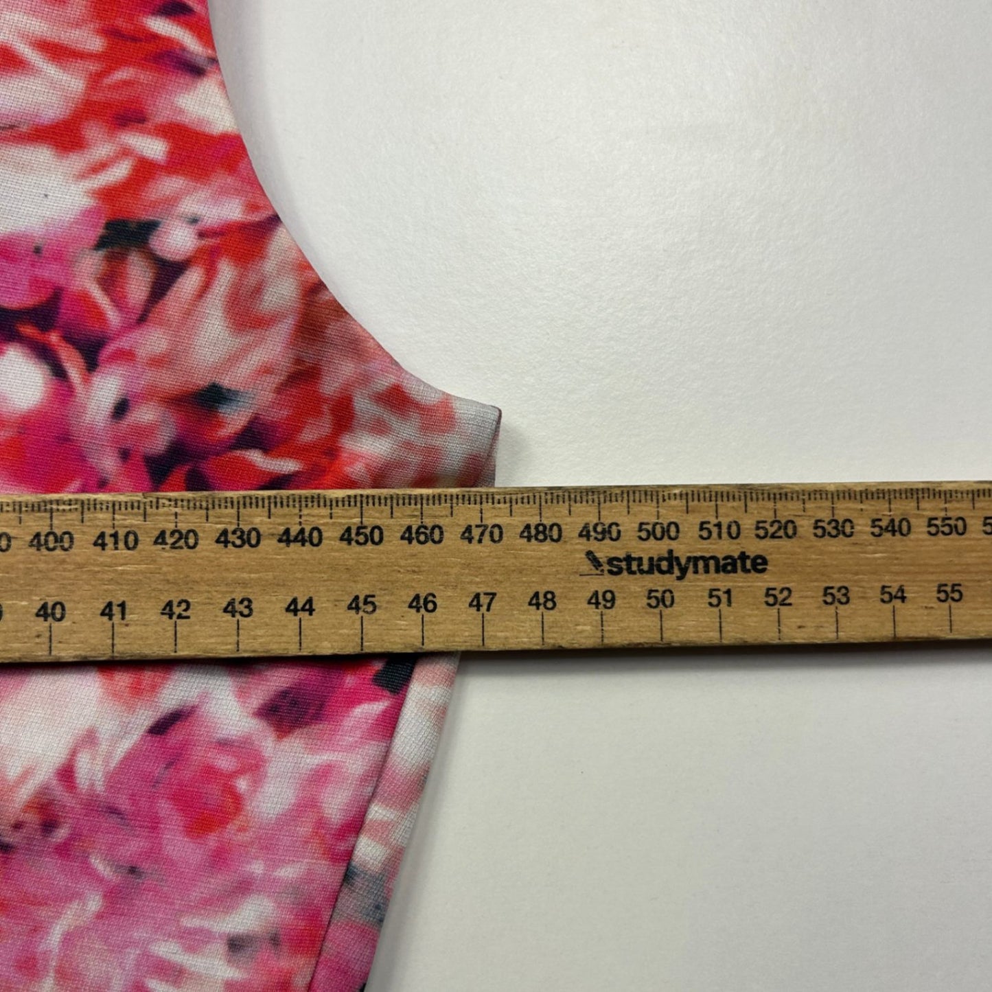 New Grace Hill Pink Sleeveless Pencil Print Floral Cocktail Dress Size 14