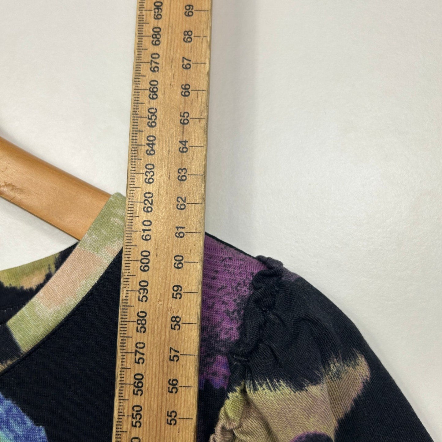 Sussan Short Sleeve Multicoloured Floral Tshirt Top Size 14 Large