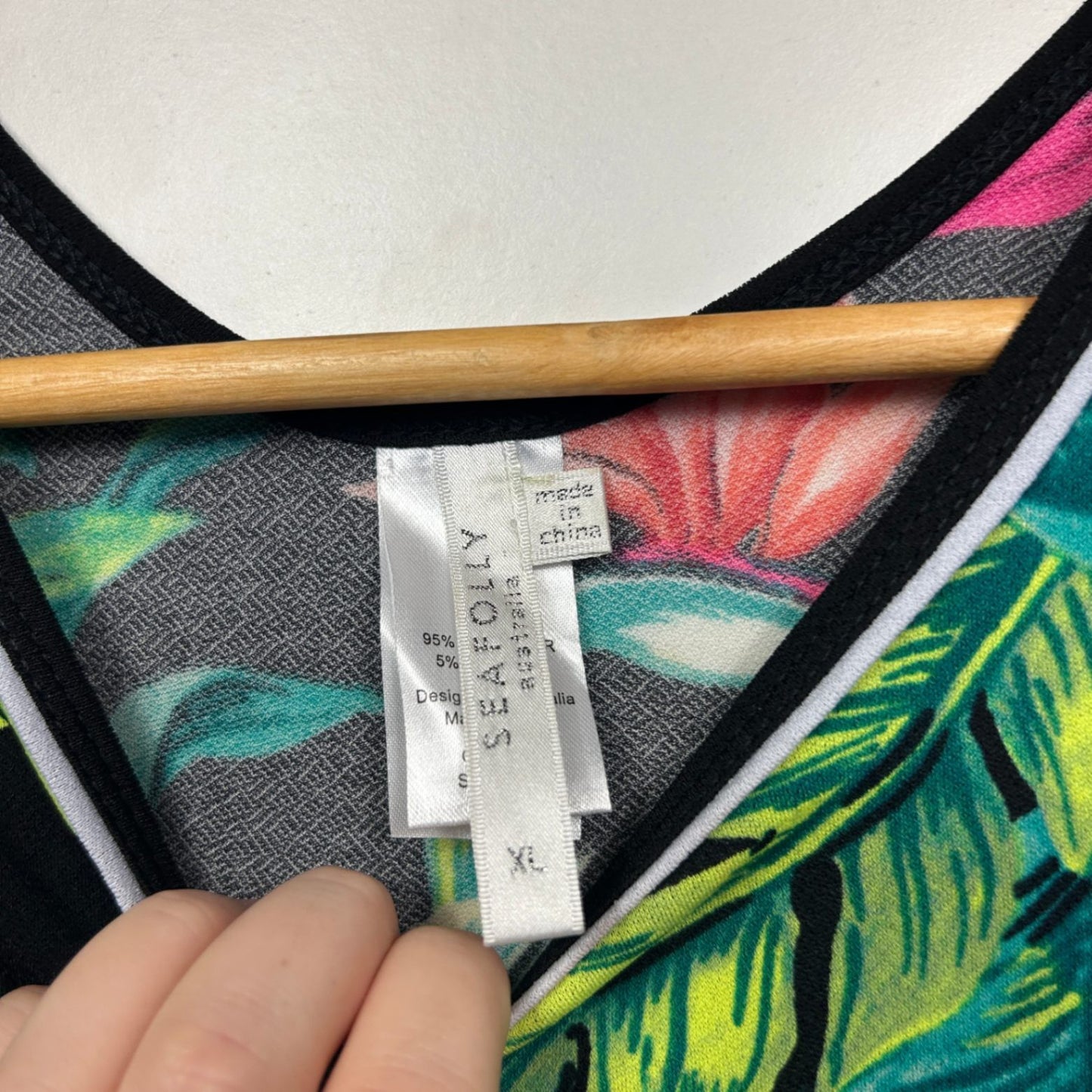 Seafolly Multicoloured Floral Sleeveless Maxi Dress Size XL 16