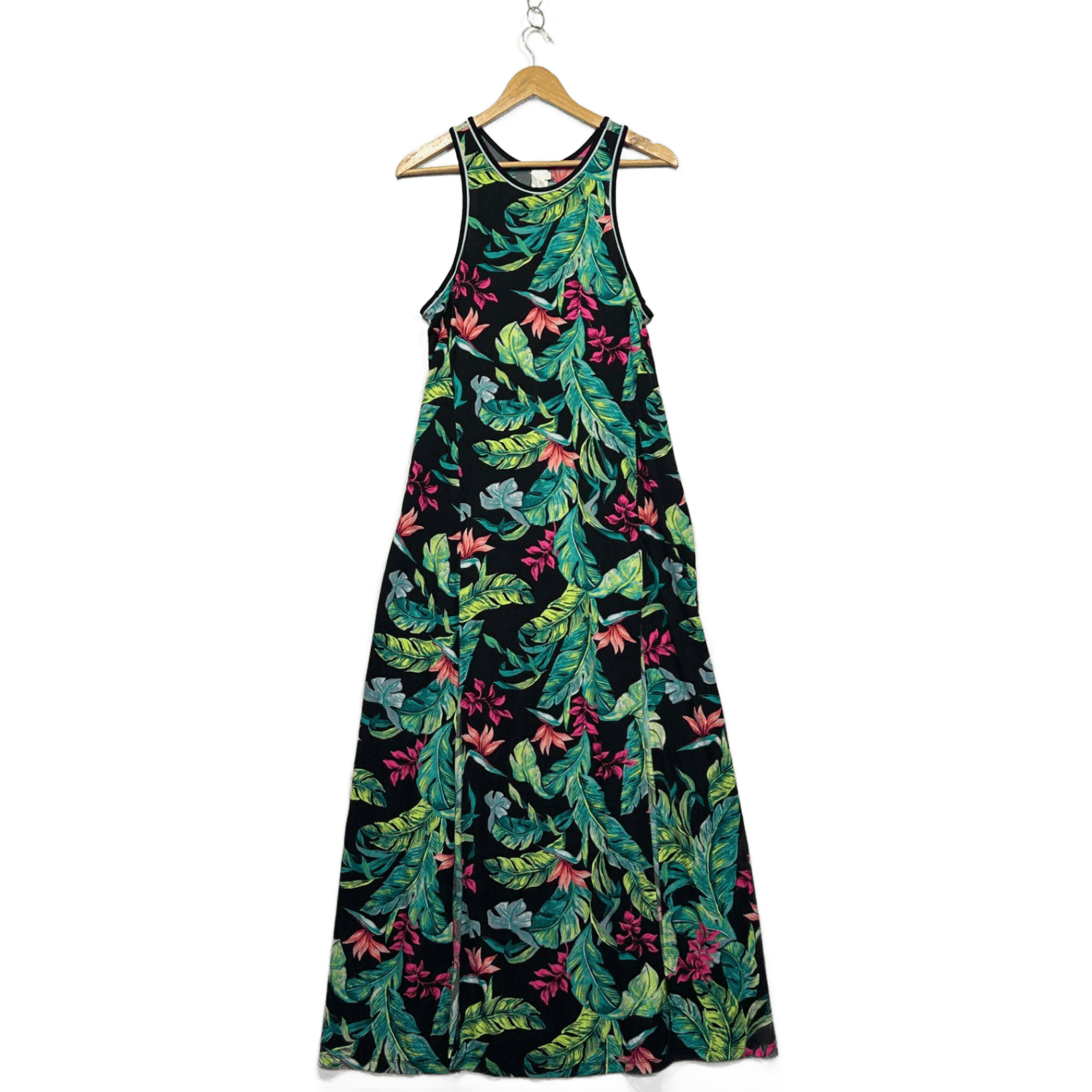 Seafolly Multicoloured Floral Sleeveless Maxi Dress Size XL 16