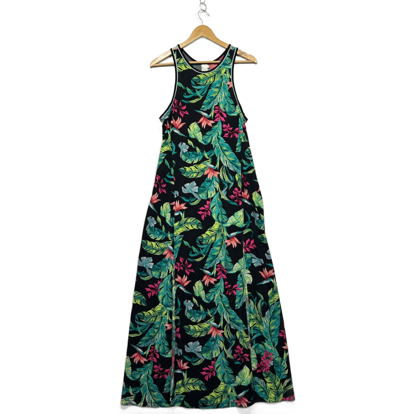 Seafolly Multicoloured Floral Sleeveless Maxi Dress Size XL 16