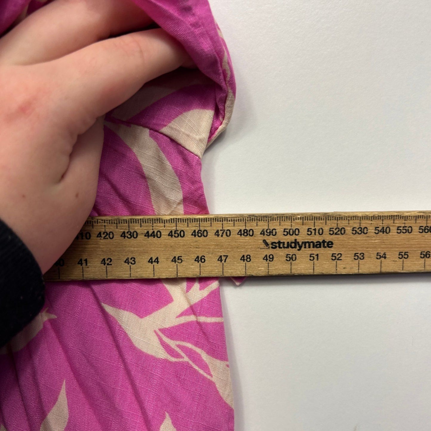 New Proud Poppy Pink Floral 3/4 Sleeve Hi Low Hem Peak Dress Size 18