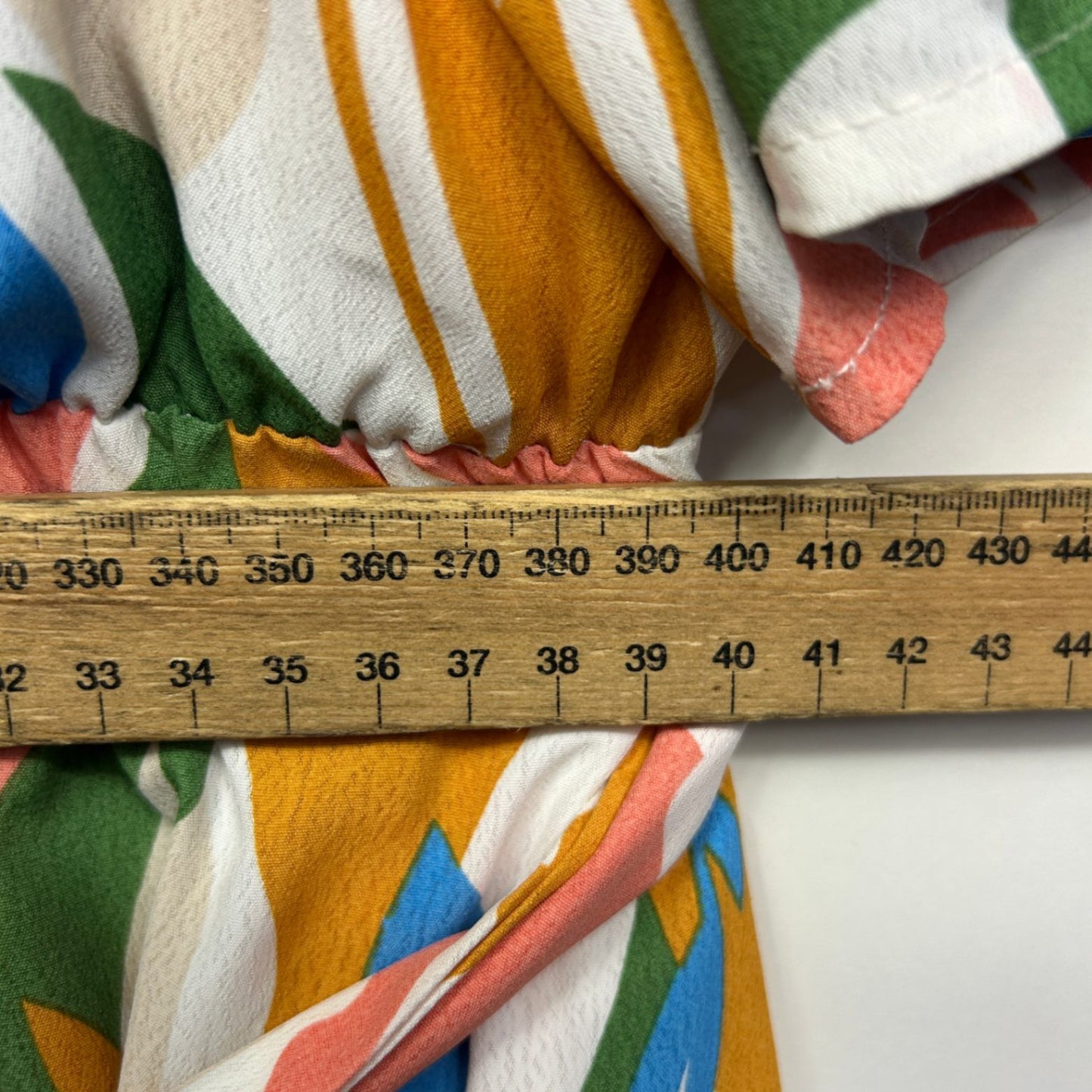 Spicy Sugar Multicoloured Short Sleeve Maxi V Neck Boho Dress Size 14