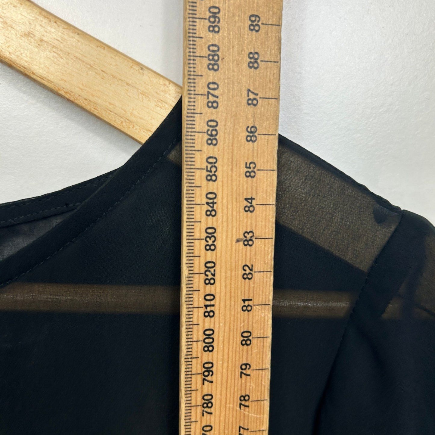 New Vero Moda Blue Black Grey Short Sleeve Round Neck Shift Dress Size Large