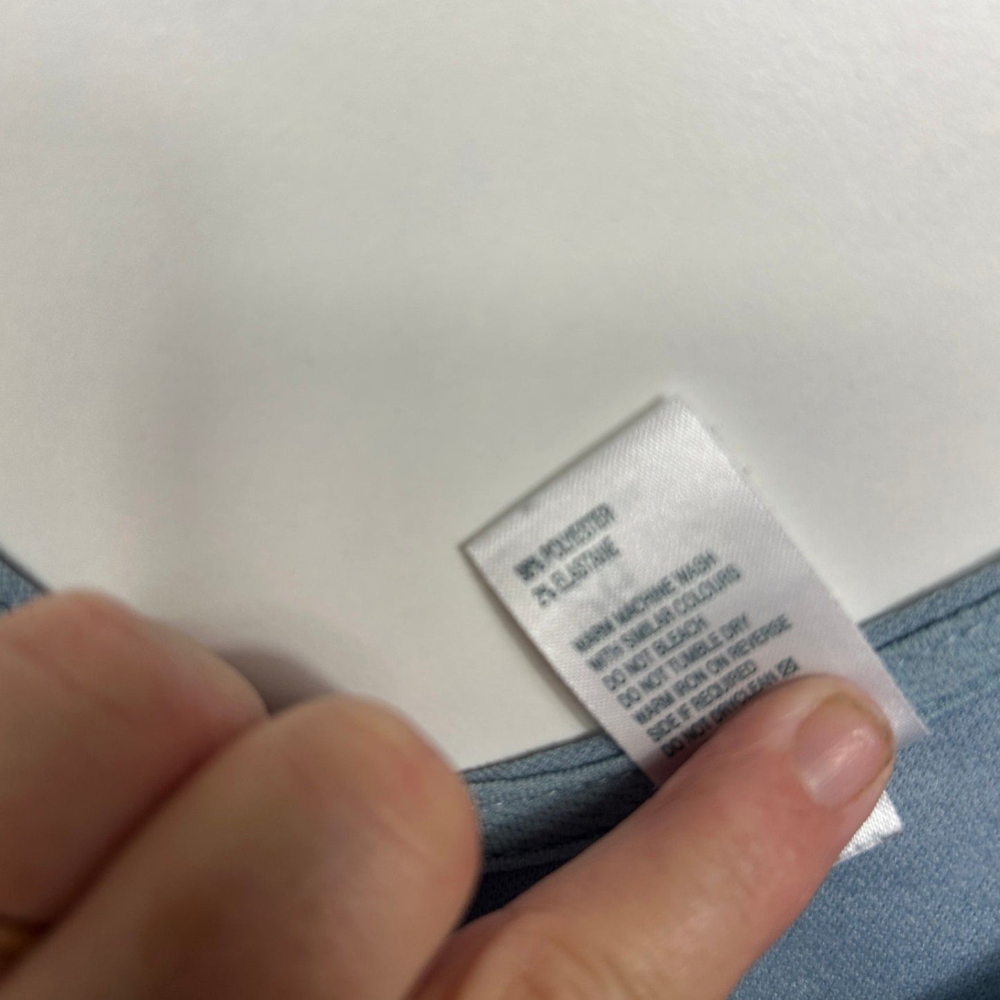 Anko Blue Sleeveless V-Neck Tank Top Blouse Size 26