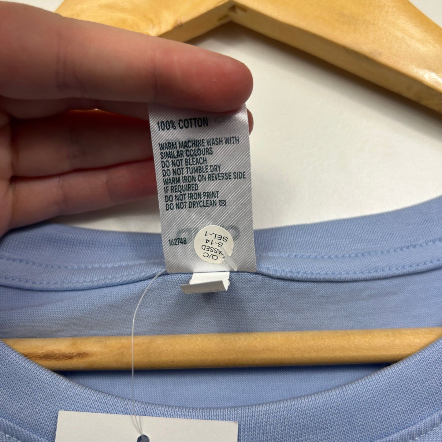 New Anko  Blue Short Sleeve Crew Neck Graphic Tee T-Shirt Size 20